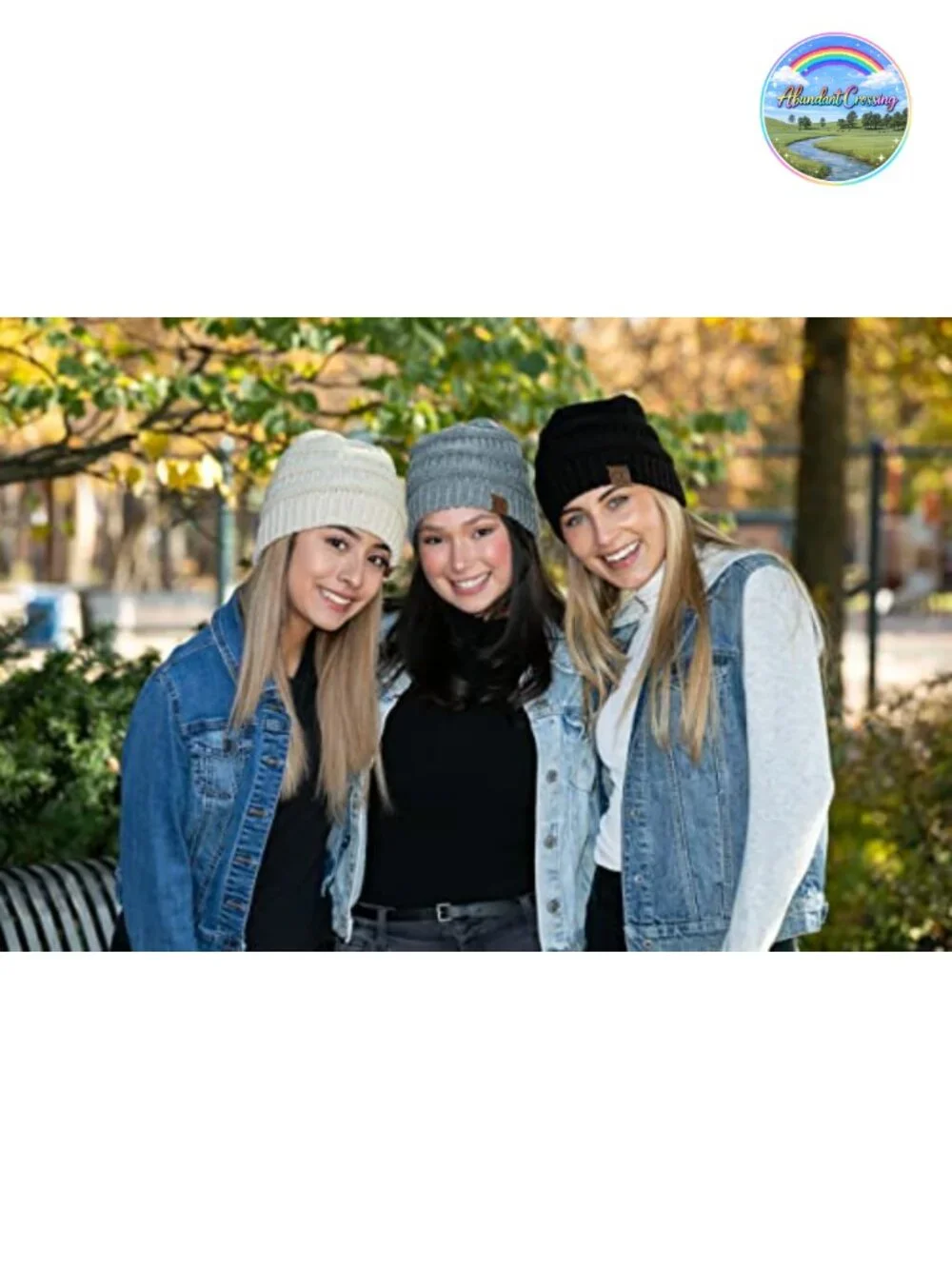 Womens Ribbed Knit Beanie Skull Cap Soft Acrylic Winter Hat Slouchy Warm